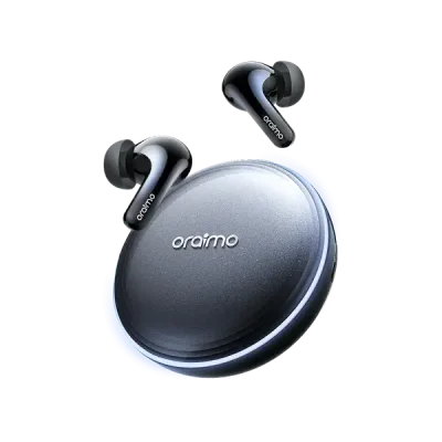 oraimo SpaceBuds 2 Écouteurs True Wireless AI Smart – Gris spatial