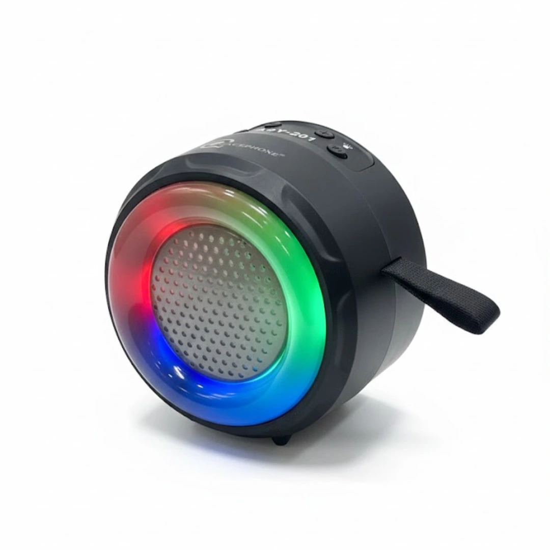 Mini Haut-Parleur Bluetooth LED – ASY-201