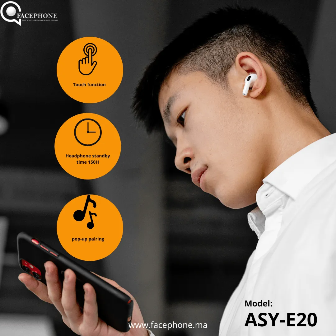 Tws wireless headset ASY-E20 – Image 3