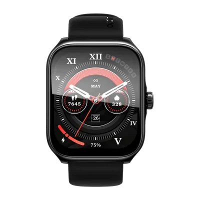 oraimo Watch Nova AM Montre intelligente à écran AMOLED avec couverture incurvée