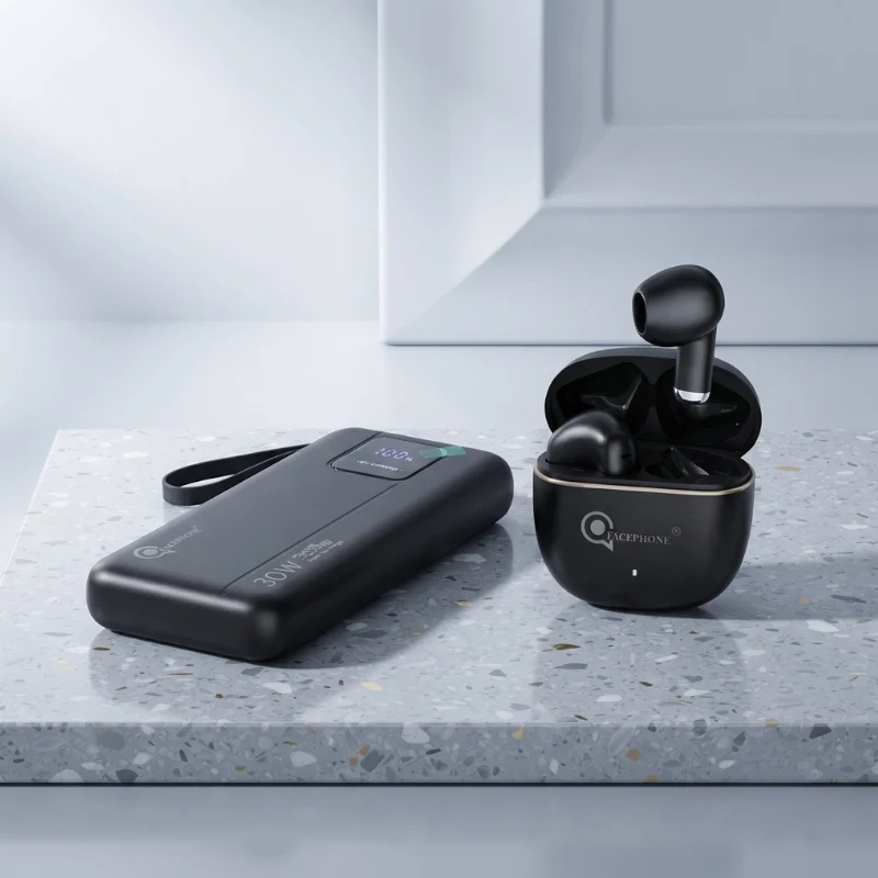 PACK SPÉCIAL Power Bank 10000mAh + Écouteurs Sans Fil FACEPHONE E04 – Image 4