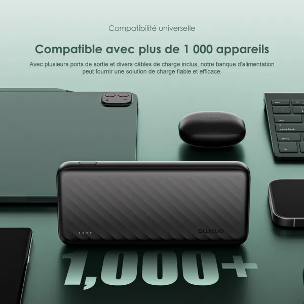 oraimo Slice Link Banque d'alimentation 10000mAh 12W – Image 4
