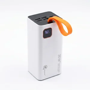FACEPHONE 50000mAh 30W – Batterie Externe à Charge Rapide avec Affichage LED